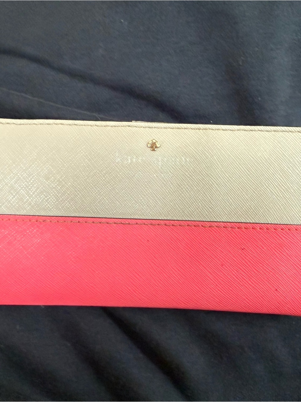 Two-Tone Pink and Cream Women's Wallet - Kate Spade